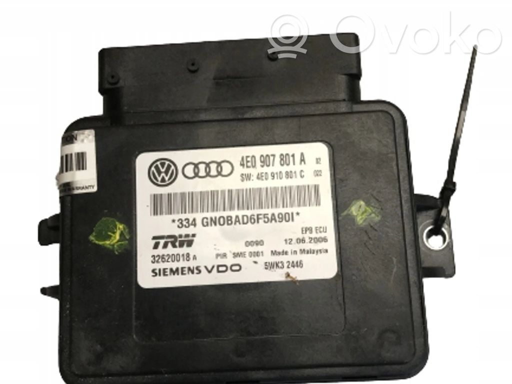 Audi A8 S8 D3 4E Hand brake control module 