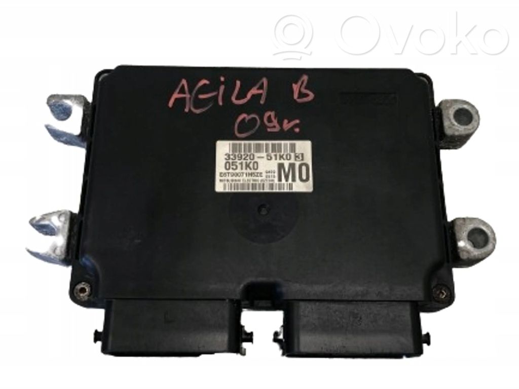 Opel Agila B Engine control unit/module 