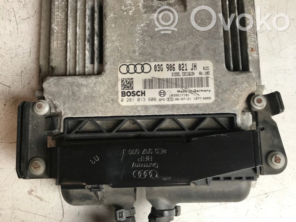 Audi A3 S3 8P Engine control unit/module 