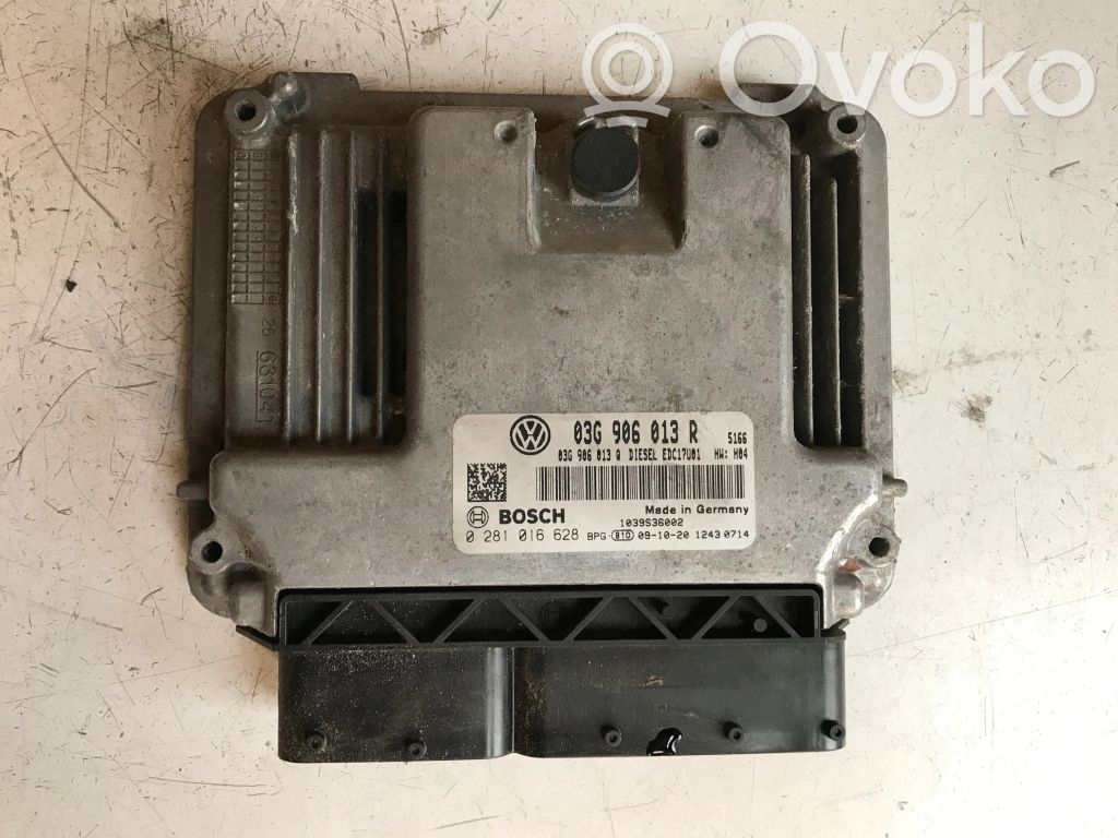 Skoda Fabia Mk2 (5J) Sterownik / Moduł ECU 