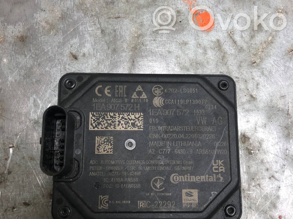 Sensor de radar Distronic   1EA907572HBILI,1EA907572H