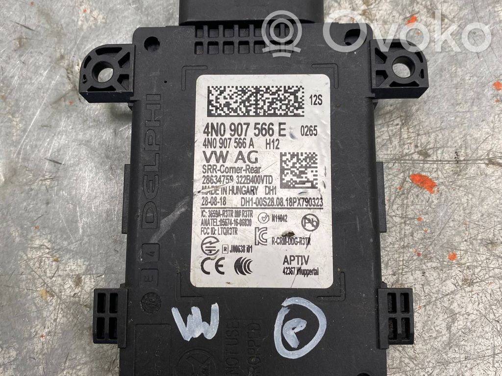 Sensor de radar Distronic   4N0907566EBLII,4N0907566E