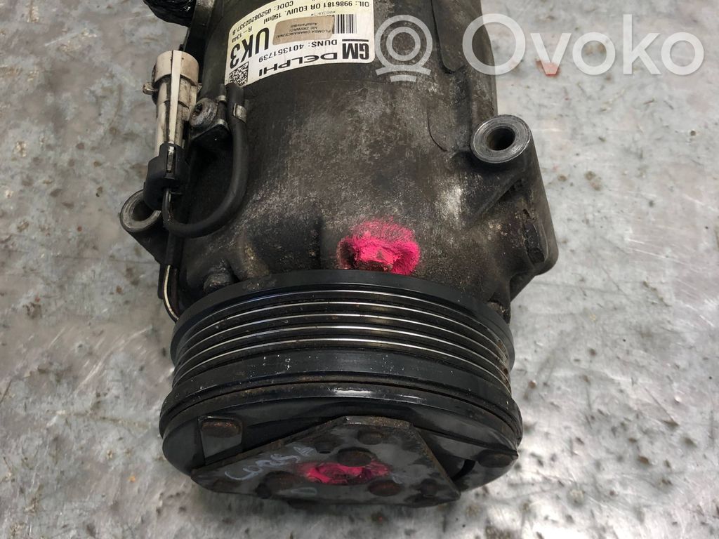 Opel Corsa D Compressore aria condizionata (A/C) (pompa) 