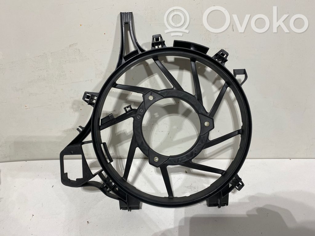 Opel Corsa C Radiator cooling fan shroud 