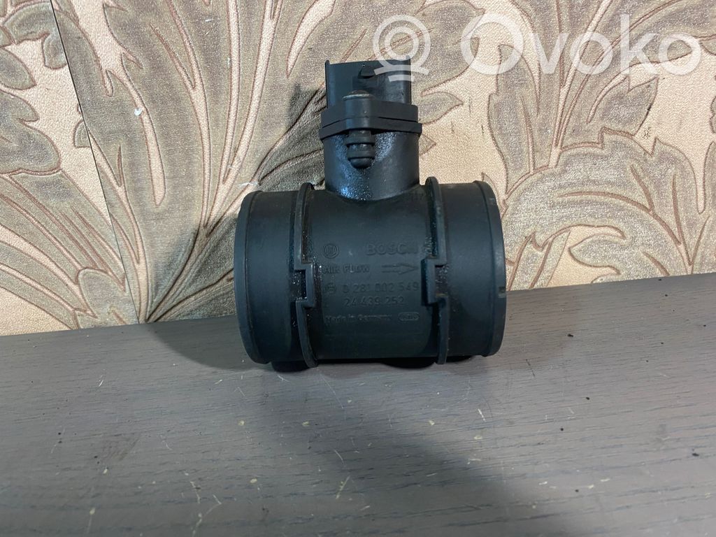 Opel Zafira A Mass air flow meter 
