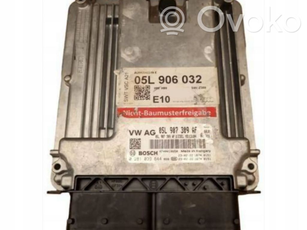 Engine control unit/module   05L907309AF,05L906032,281039644
