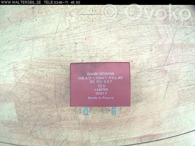 Saab 9000 CC Light relay 