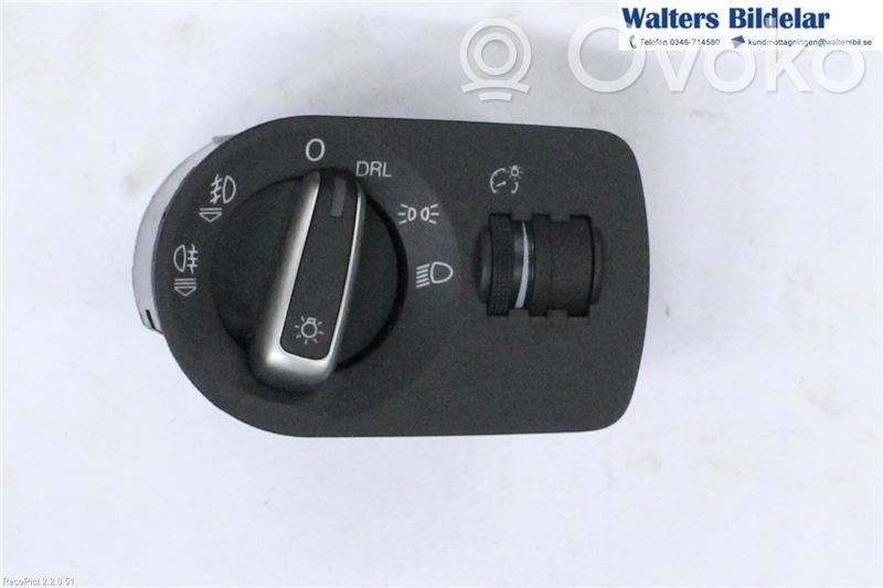 Audi A3 S3 8P Interruptor de luz 