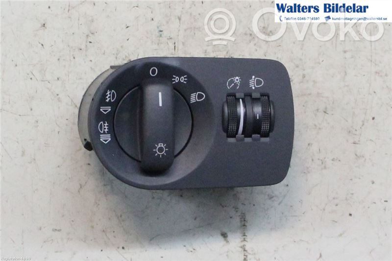 Audi A3 S3 8P Interruptor de luz 