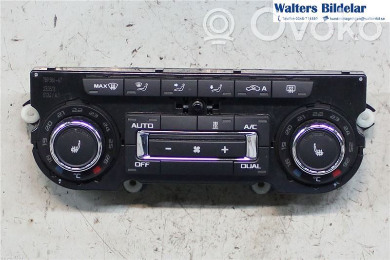 Skoda Superb B6 (3T) Climate control unit 