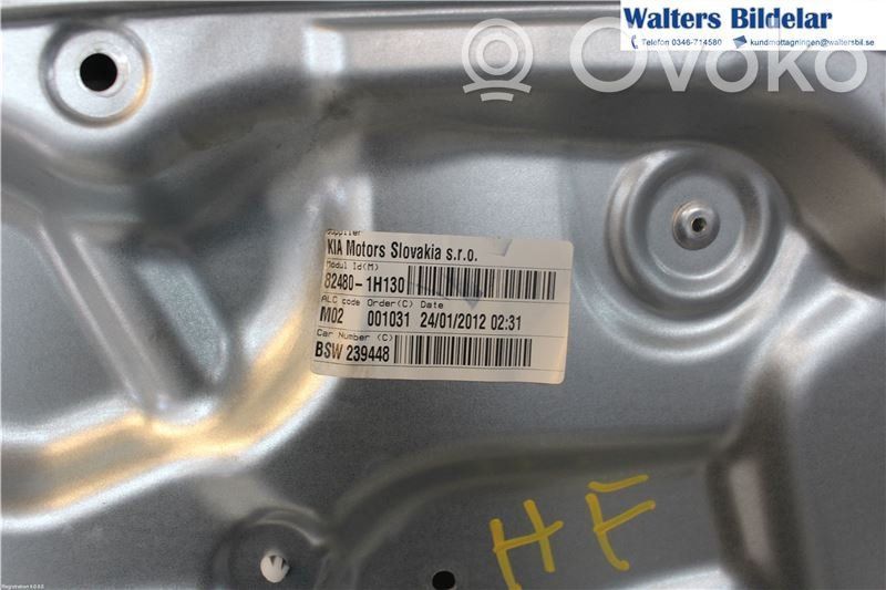 KIA Ceed Front window lifting mechanism without motor 
