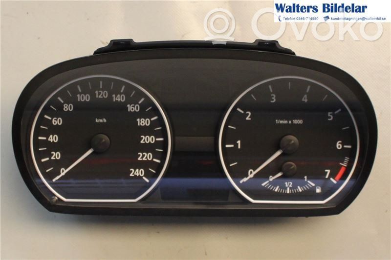 BMW 1 E81 E87 Speedometer (instrument cluster) 