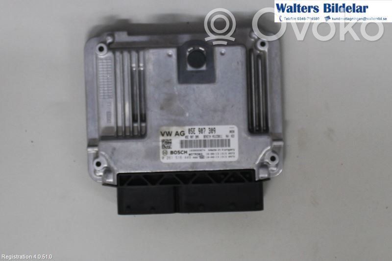 Unité de commande / module d'injection   05E906018AL,0261S16449,05E907309