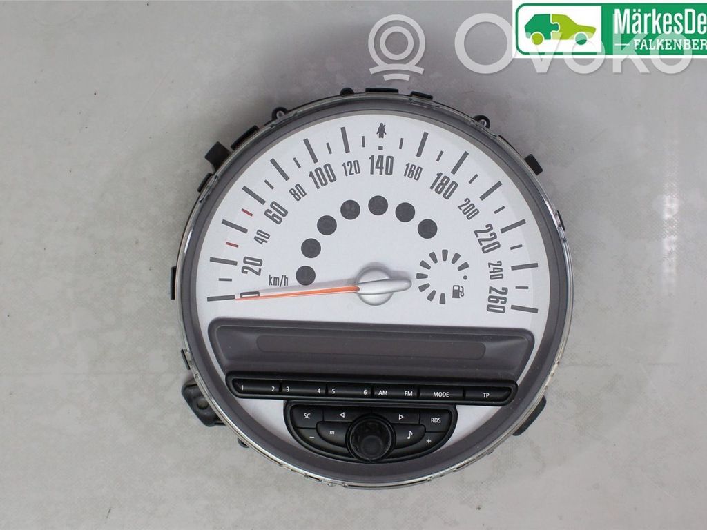 Mini One - Cooper Coupe R56 Speedometer (instrument cluster) 