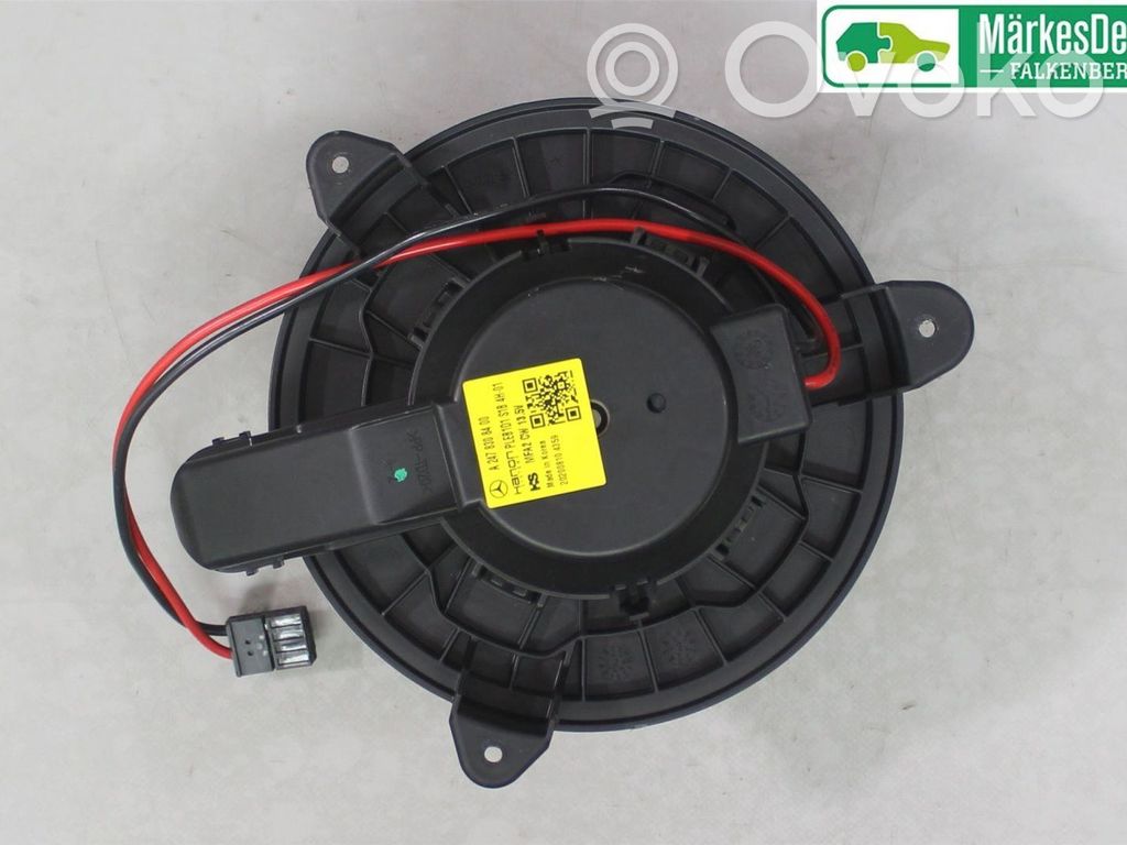 Mercedes-Benz A W177 Ventola riscaldamento/ventilatore abitacolo