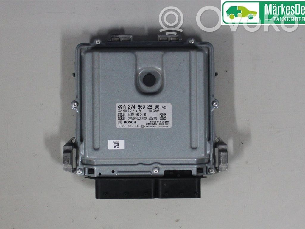 Mercedes-Benz C W205 Unité de commande / module d'injection