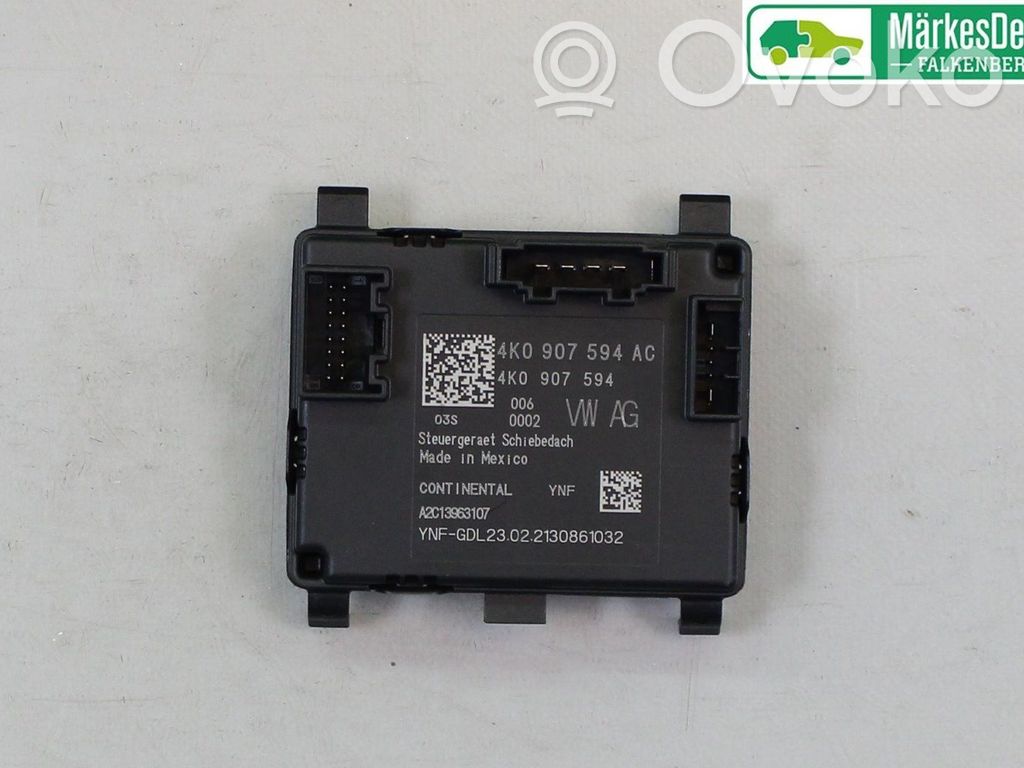 Audi Q5 SQ5 FY Sunroof control unit/module 