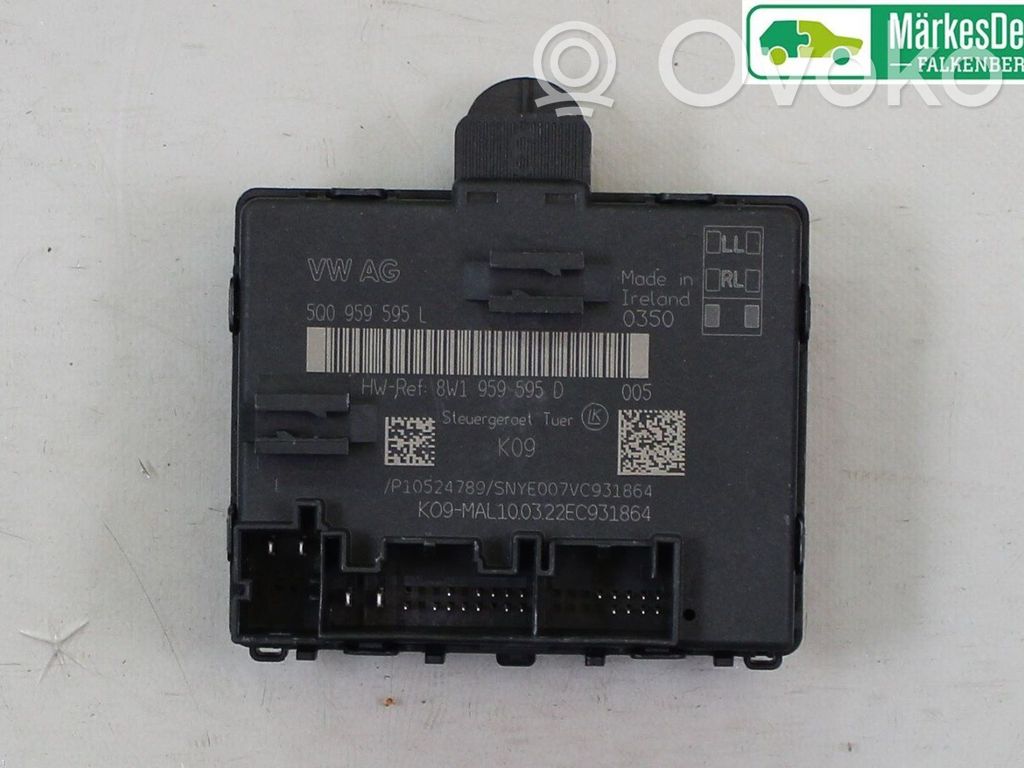 Unidad de control/módulo de la puerta   8W1959595D,8W1959595D