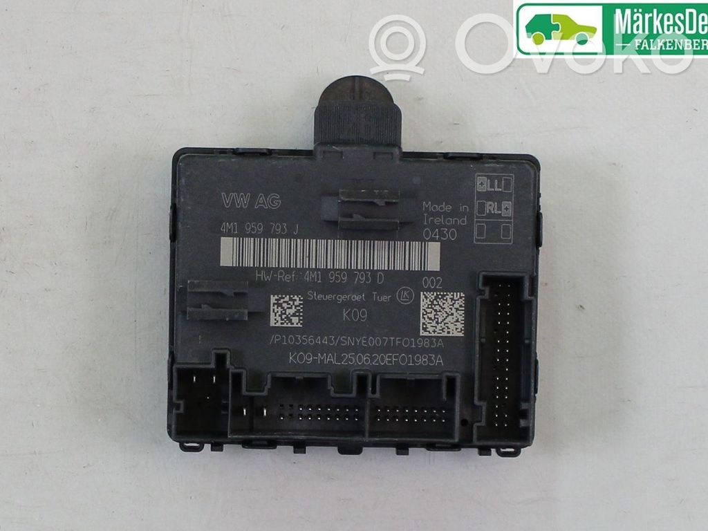 Audi A6 S6 C8 4K Oven ohjainlaite/moduuli 