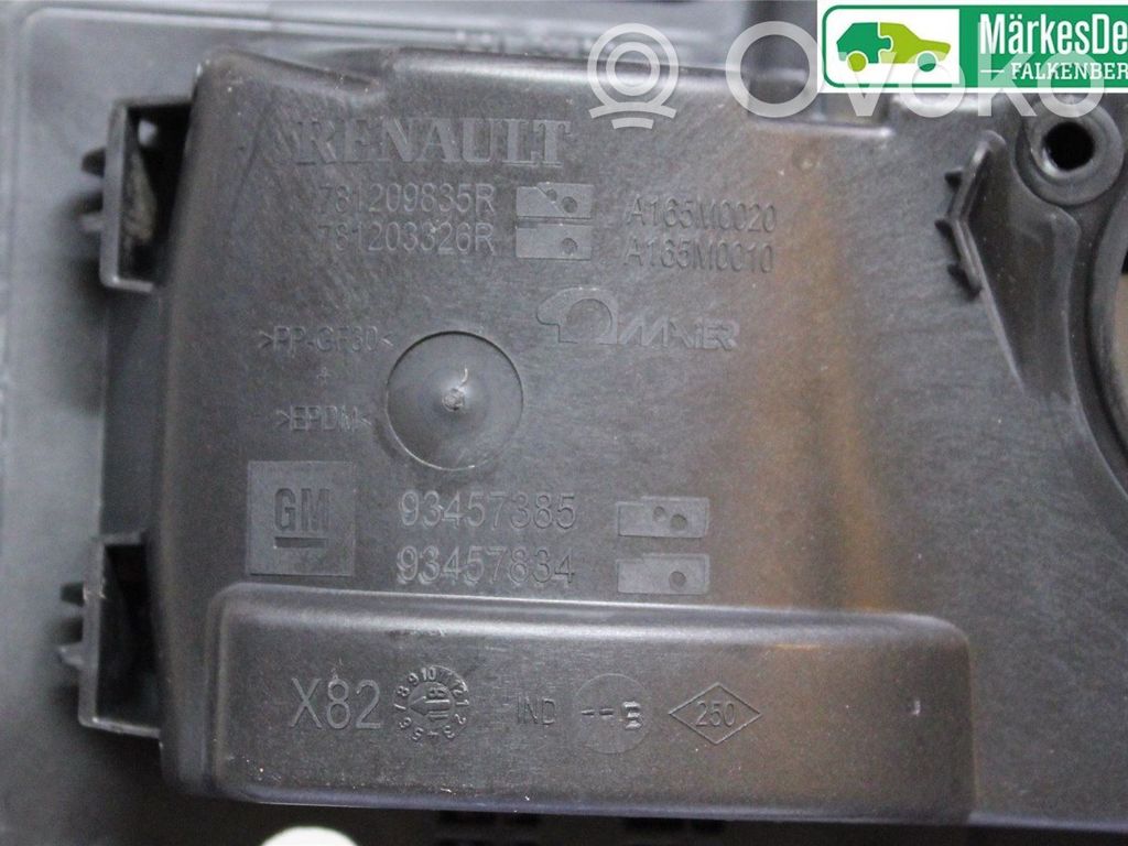 Opel Vivaro Serratura del tappo del serbatoio del carburante
