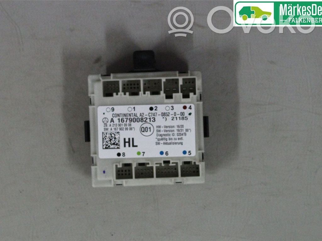 Mercedes-Benz GLE W167 Centralina/modulo portiere