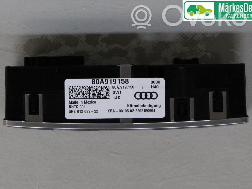 Audi Q5 SQ5 FY Centralina del climatizzatore
