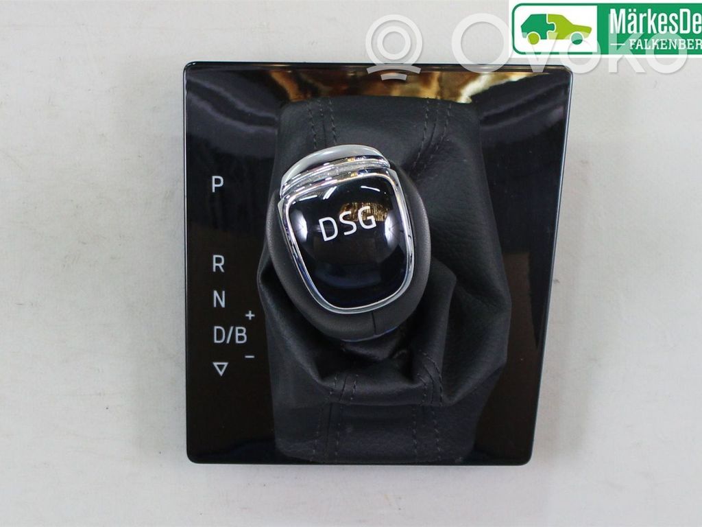 Skoda Superb B8 (3V) Gear lever shifter trim leather/knob 
