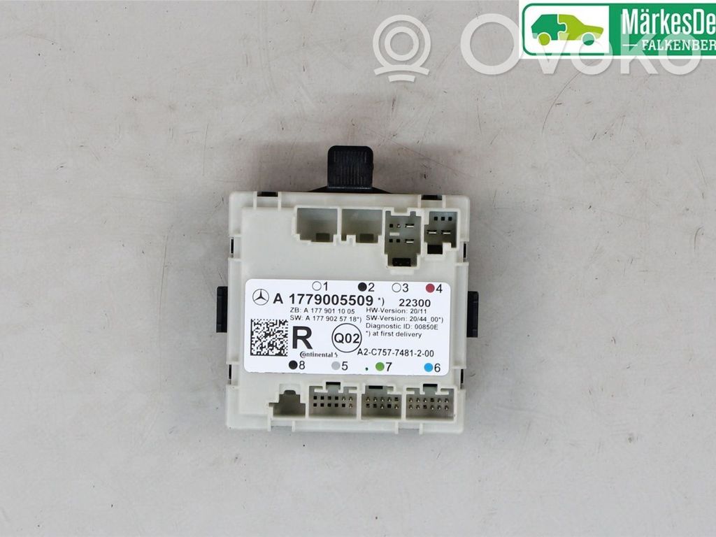 Unité de commande module de porte   A1779005509,A1779005509,A1779005509