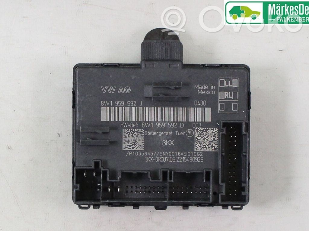 Audi Q5 SQ5 FY Unidad de control/módulo de la puerta 