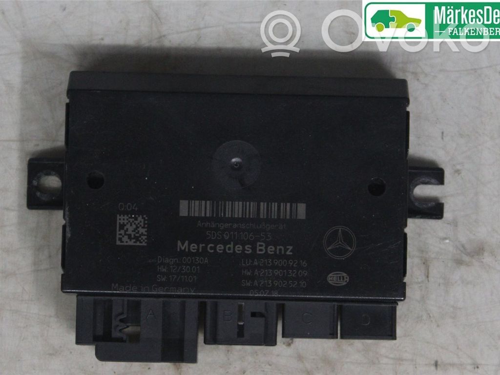 Mercedes-Benz E W213 Sterownik / Moduł haka holowniczego 