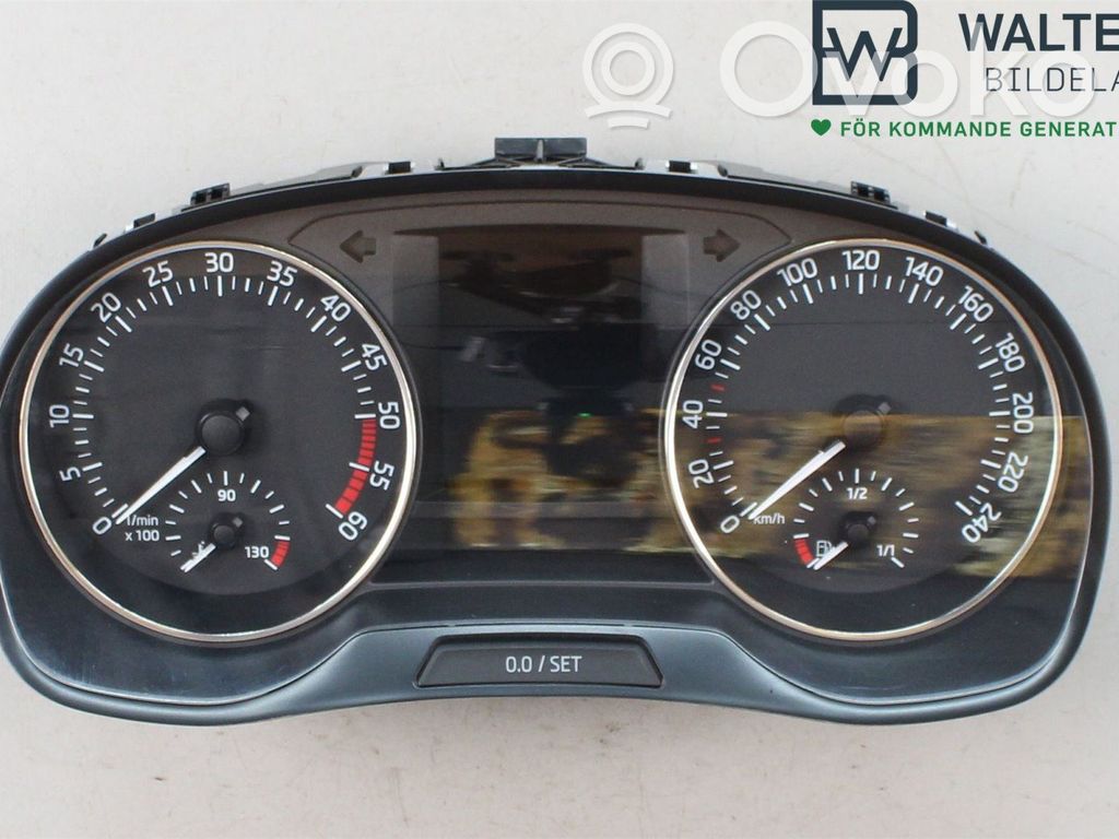 Skoda Fabia Mk3 (NJ) Vitezometru (grup de instrumente) 