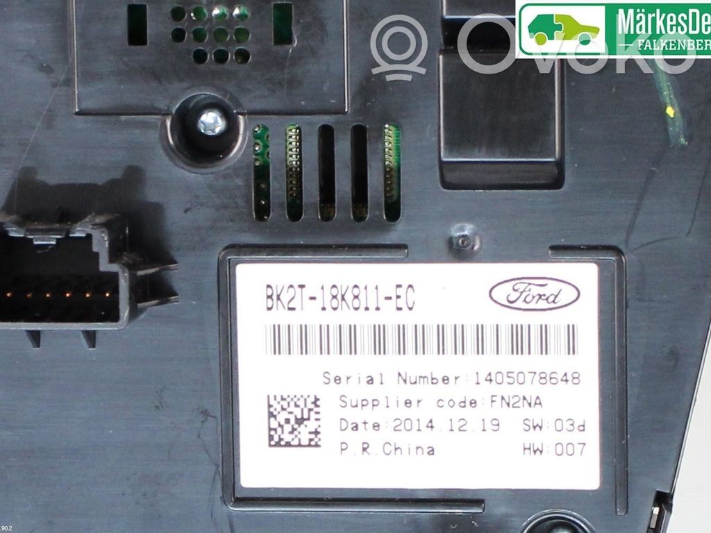Ford Transit - Tourneo Connect Panel / Radioodtwarzacz CD/DVD/GPS