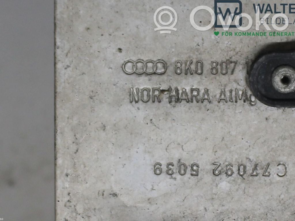 Audi A4 S4 B8 8K Smorzatore/ammortizzatore d’urto per paraurti anteriore