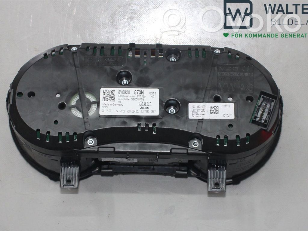 Audi A3 S3 8V Vitezometru (grup de instrumente) 
