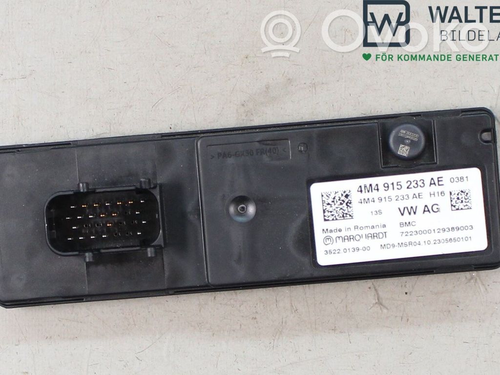 Audi A6 S6 C8 4K Unité de commande / module de hayon 
