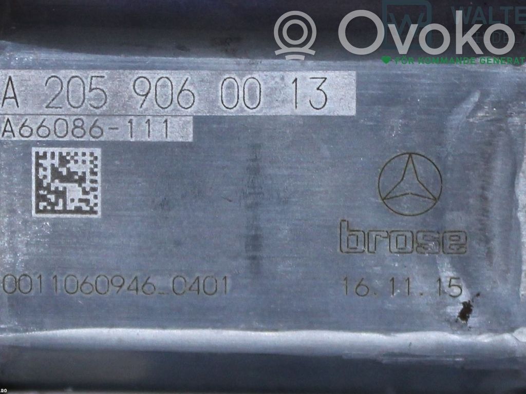 Mercedes-Benz C W205 Motorino alzacristalli della portiera anteriore