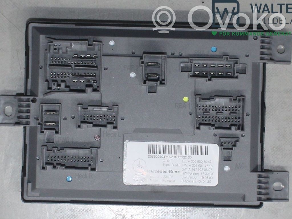 Mercedes-Benz GLC X253 C253 Alte unități/module de control 