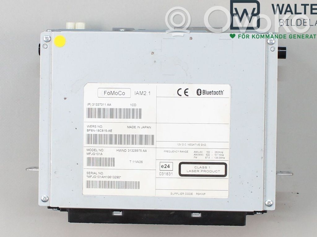 Land Rover Range Rover Evoque L538 Panel / Radioodtwarzacz CD/DVD/GPS