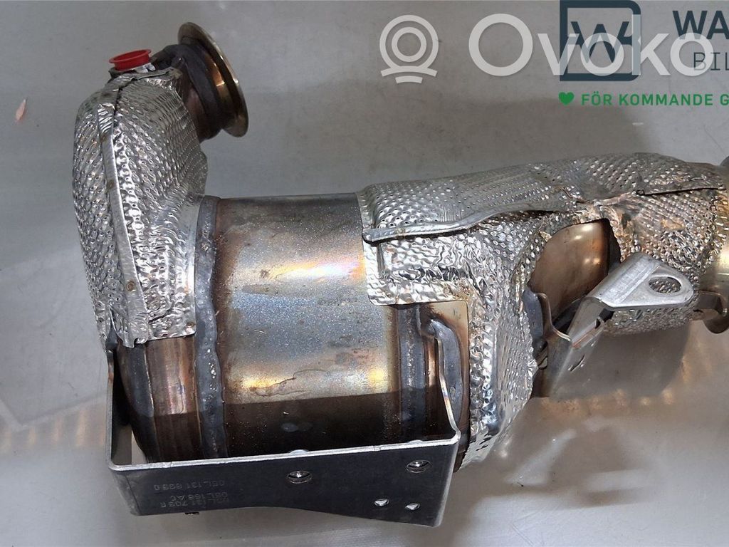Audi A6 S6 C8 4K Filtr cząstek stałych Katalizator / FAP / DPF 