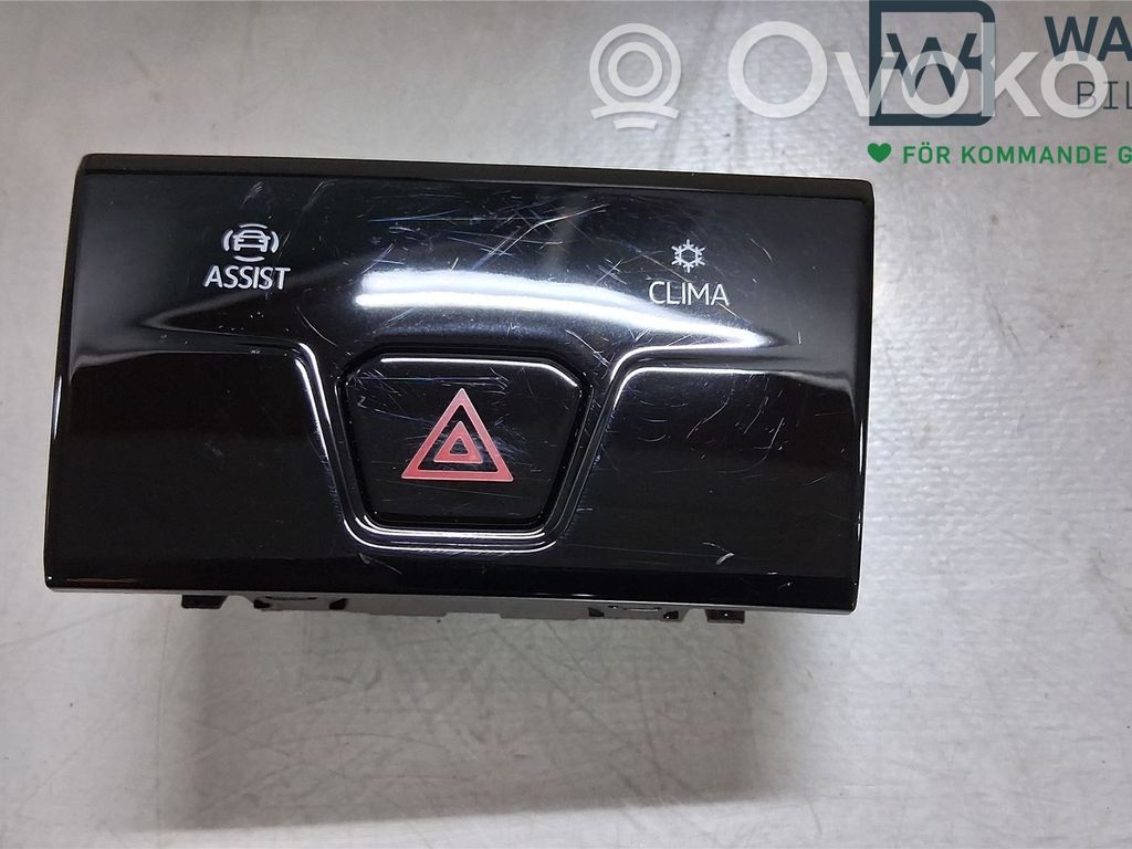 Volkswagen Caddy Botón interruptor de luz de peligro 