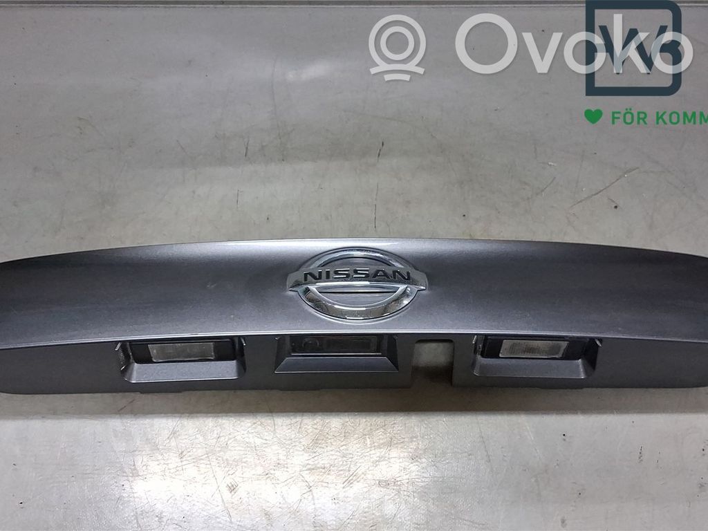Nissan Qashqai Poignée extérieure de hayon arrière