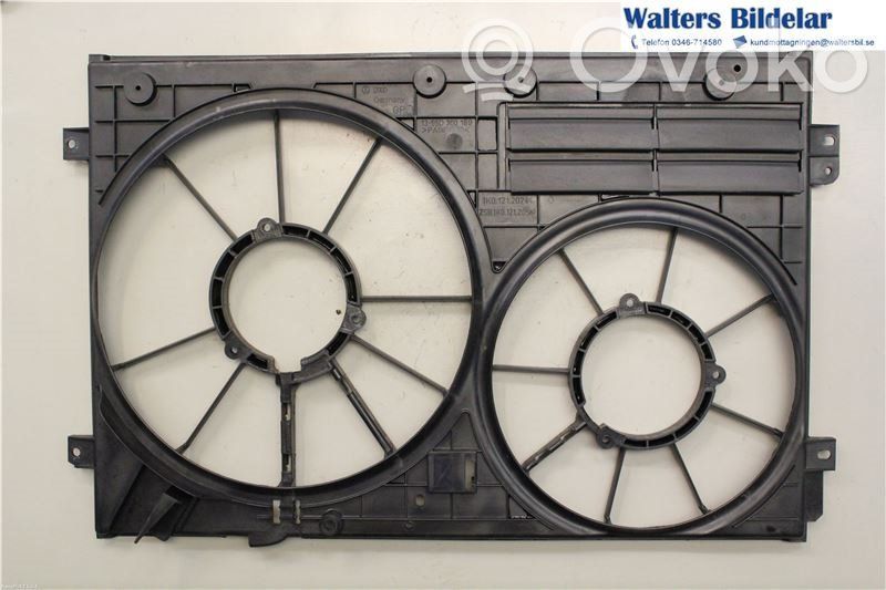 Volkswagen PASSAT B7 Suport ventilator radiator