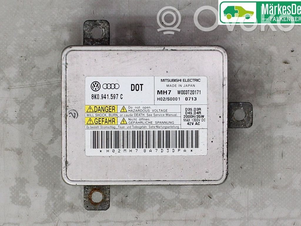 Lichtmodul Lichtsensor   8K0941597E,8K0941597C,8K0941597C