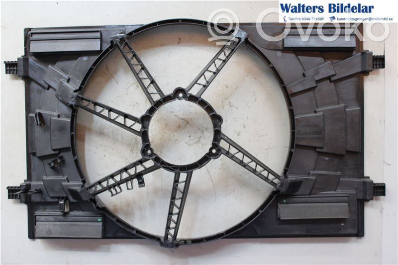 Audi A3 S3 8V Radiator cooling fan shroud 