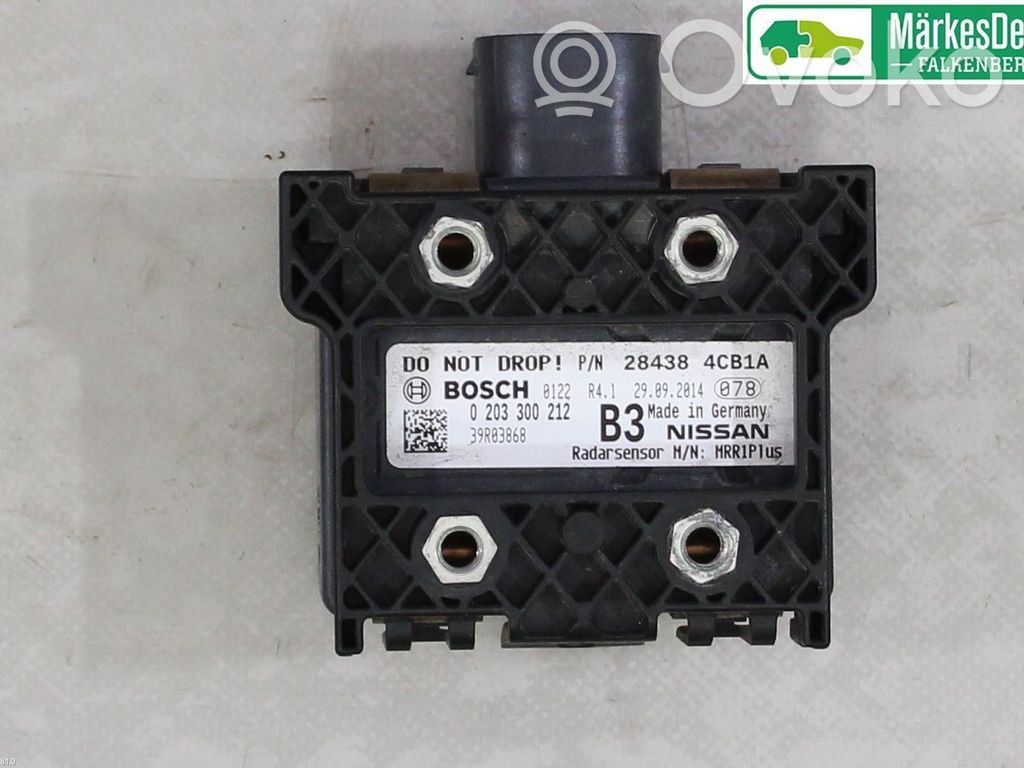 Nissan X-Trail T32 Sensor de radar Distronic 