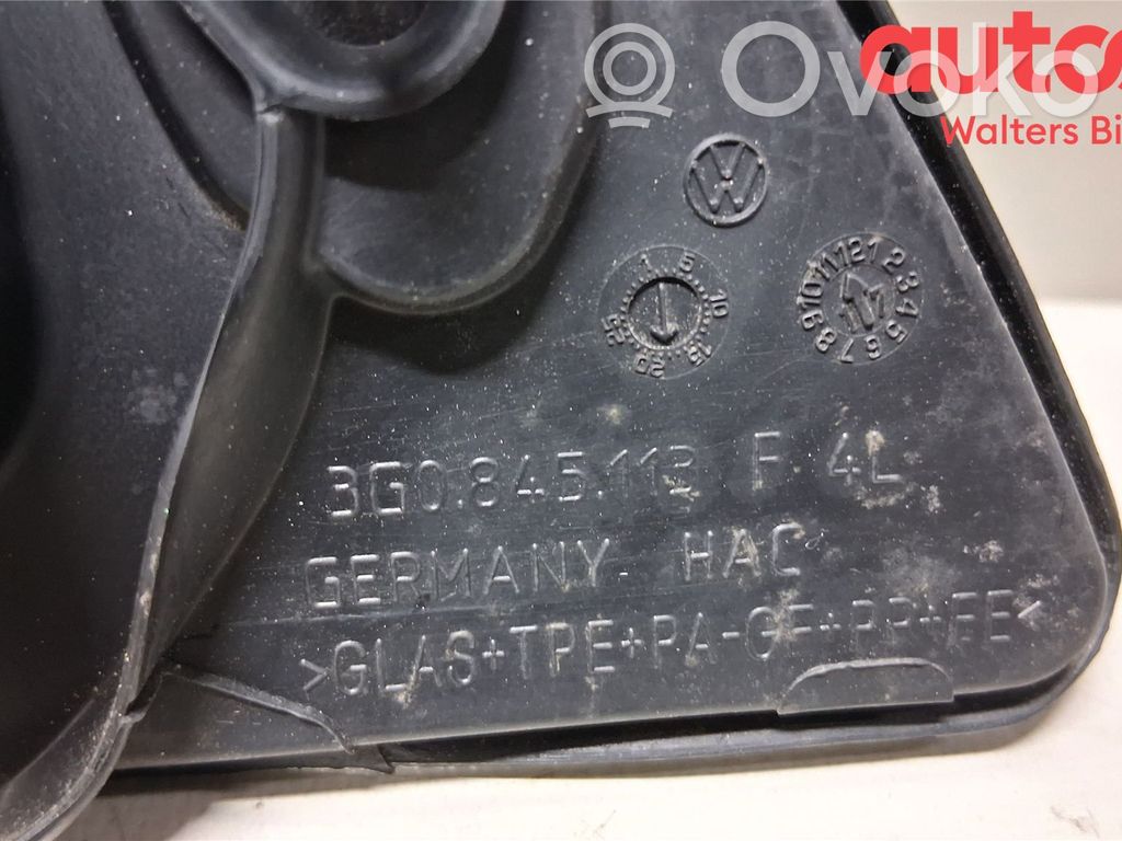 Volkswagen PASSAT B8 Geam ventilare ușă față patru uși 