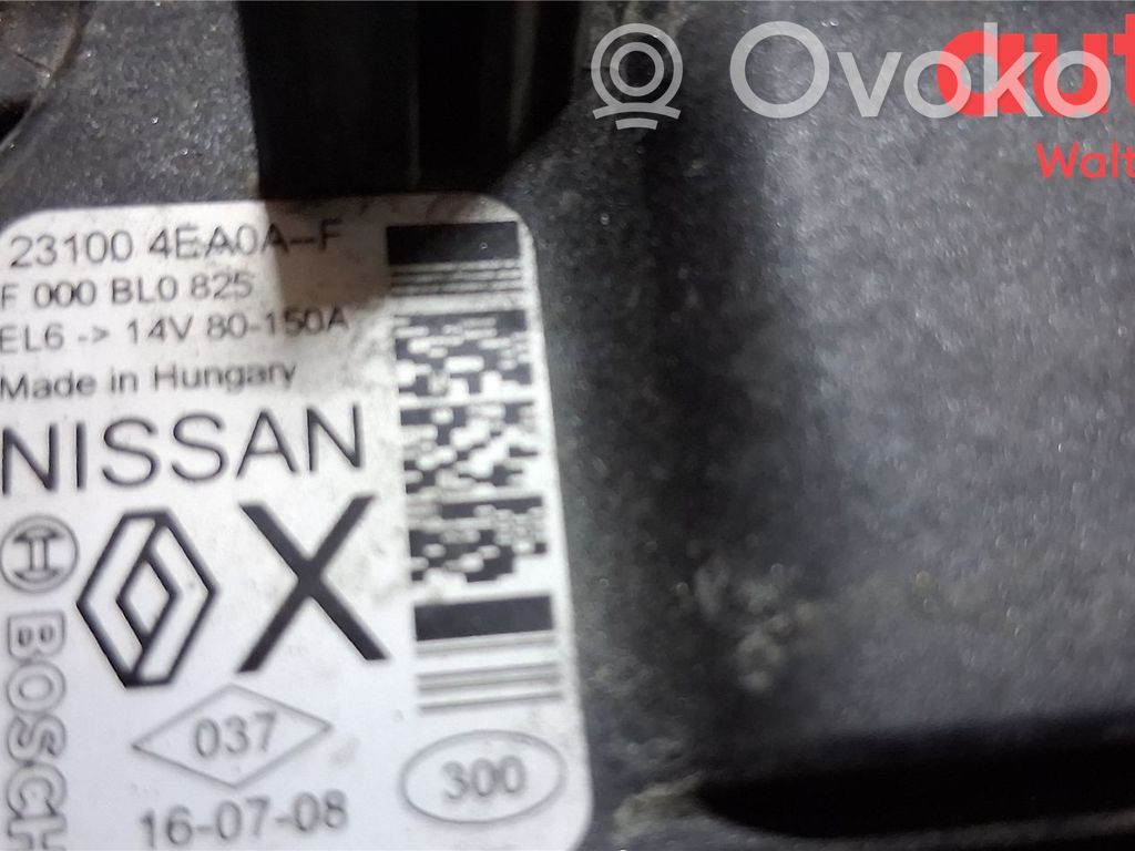 Generator/alternator   231004EA0A,F000BL0825,231004EA0A