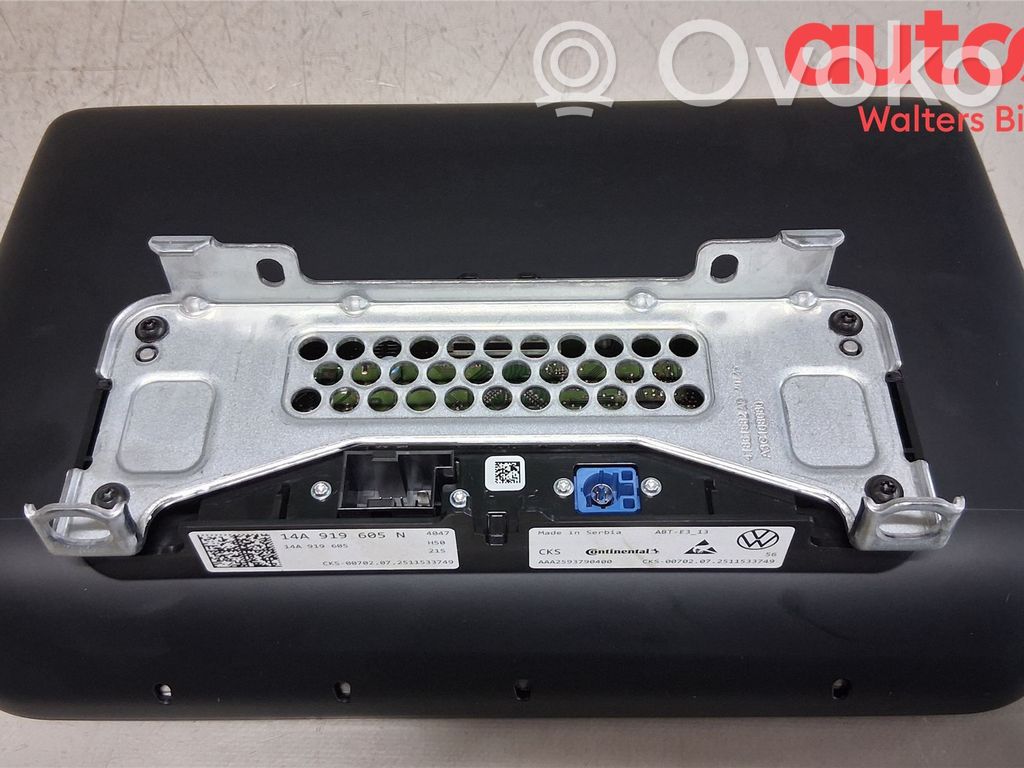 Volkswagen Golf VIII Monitor / wyświetlacz / ekran 