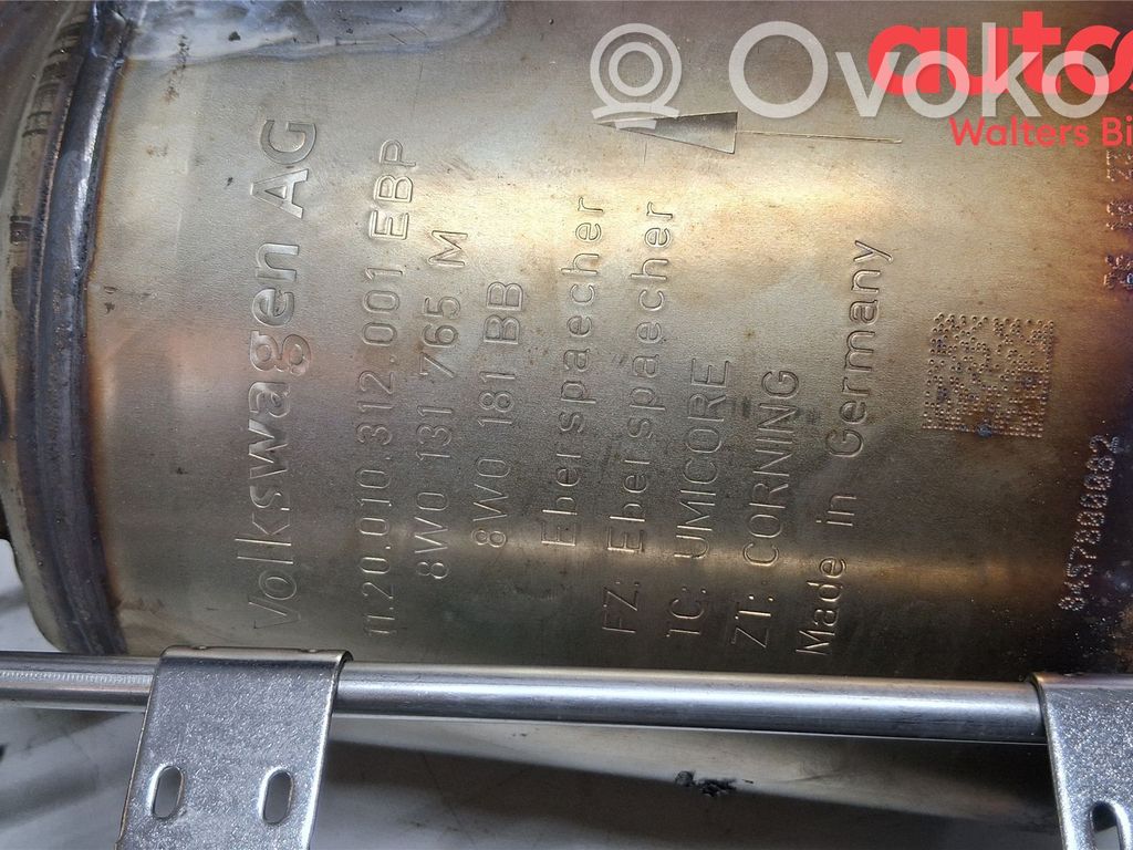 Audi A6 S6 C8 4K Filtru de particule catalizator/FAP/DPF 