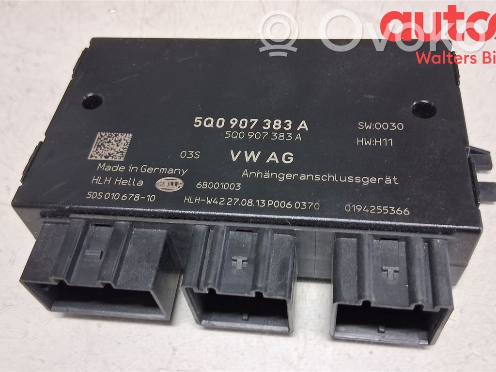 Sterownik / Moduł haka holowniczego   5Q0907383AZ01,5Q0907383A,5Q0907383A